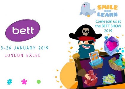 Smile and Learn estará presente en el Bett Show 2019
