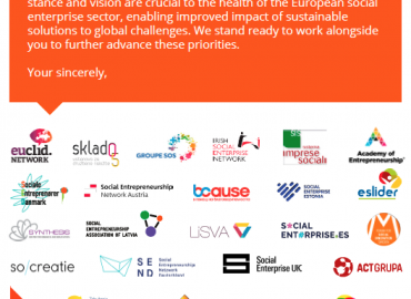 Carta a los MPs europeos: Impulsad el emprendimiento social