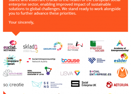 Carta a los MPs europeos: Impulsad el emprendimiento social