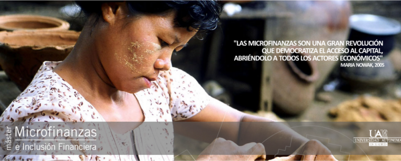 MÁSTER EN MICROFINANZAS E INCLUSIÓN FINANCIERA 